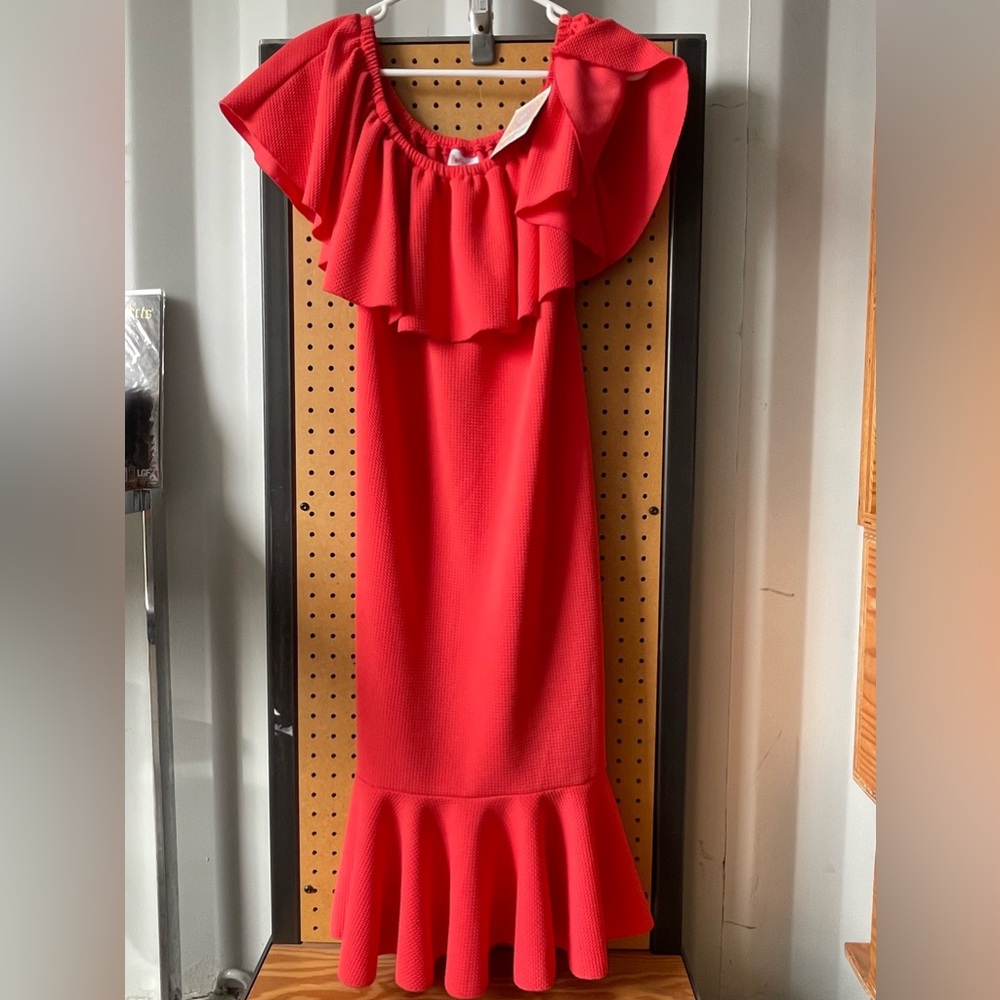 Orange Lularoe Dress